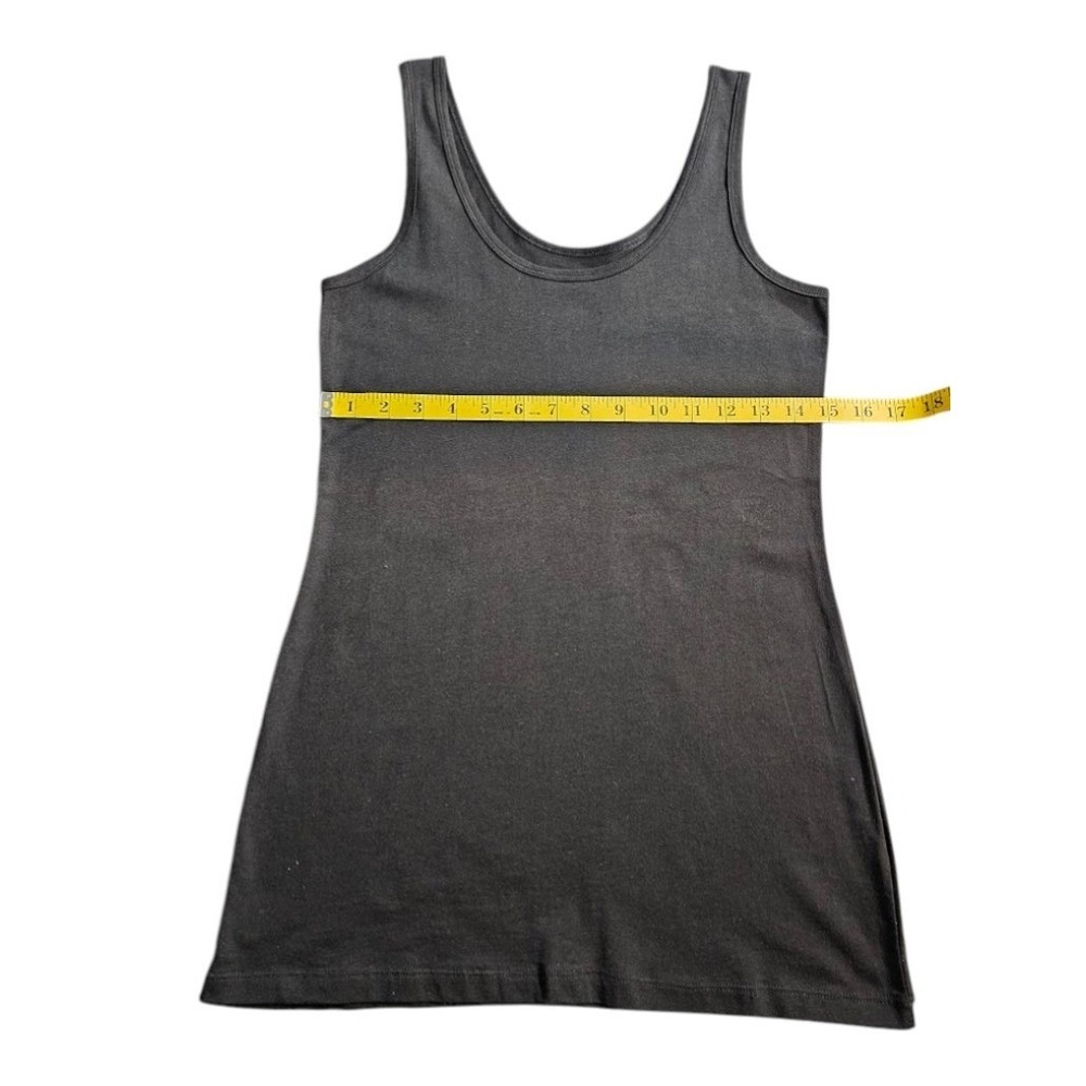 No Boundaries Tank Top Womens L 11-13 Black Excellent Scoop Neck Stretch Cotton - Picture 6 of 9